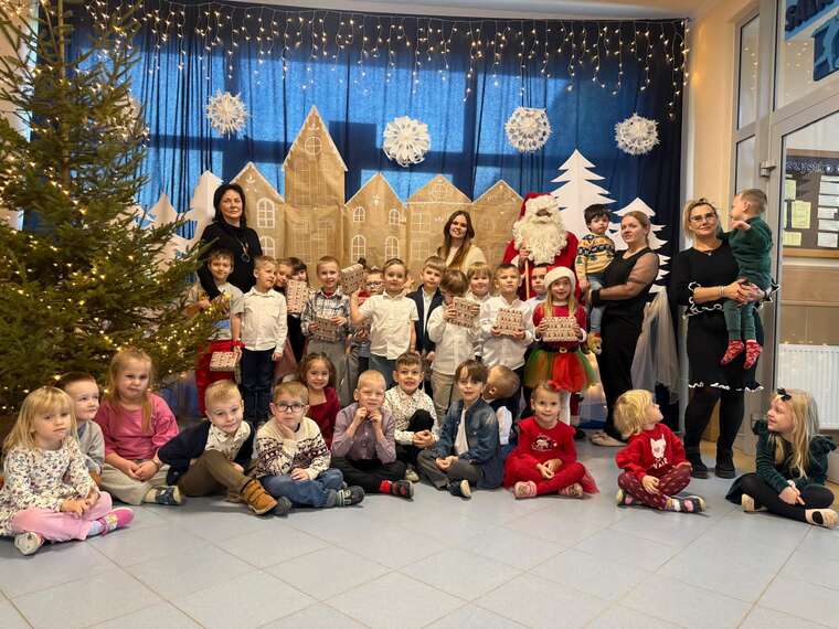 Wizyta Świętego Mikołaja w naszej placówce