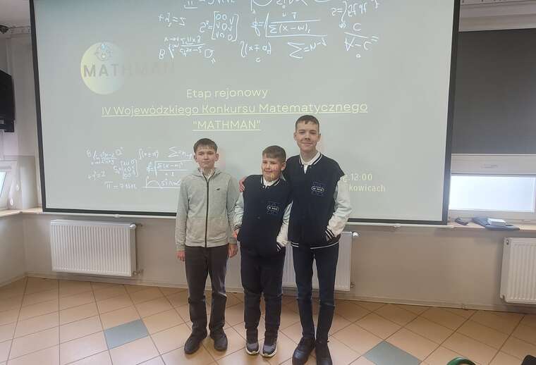 Konkurs matematyczny „Mathman”