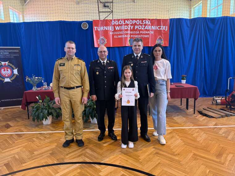 Sukces naszej uczennicy w powiatowych eliminacjach OTWP 2026 w Kołczygłowach