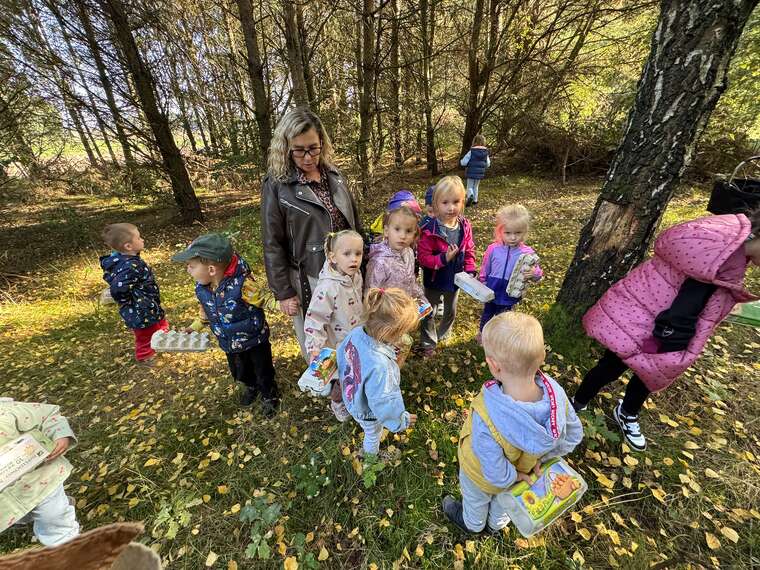 Jesienne skarby z leśnej wyprawy